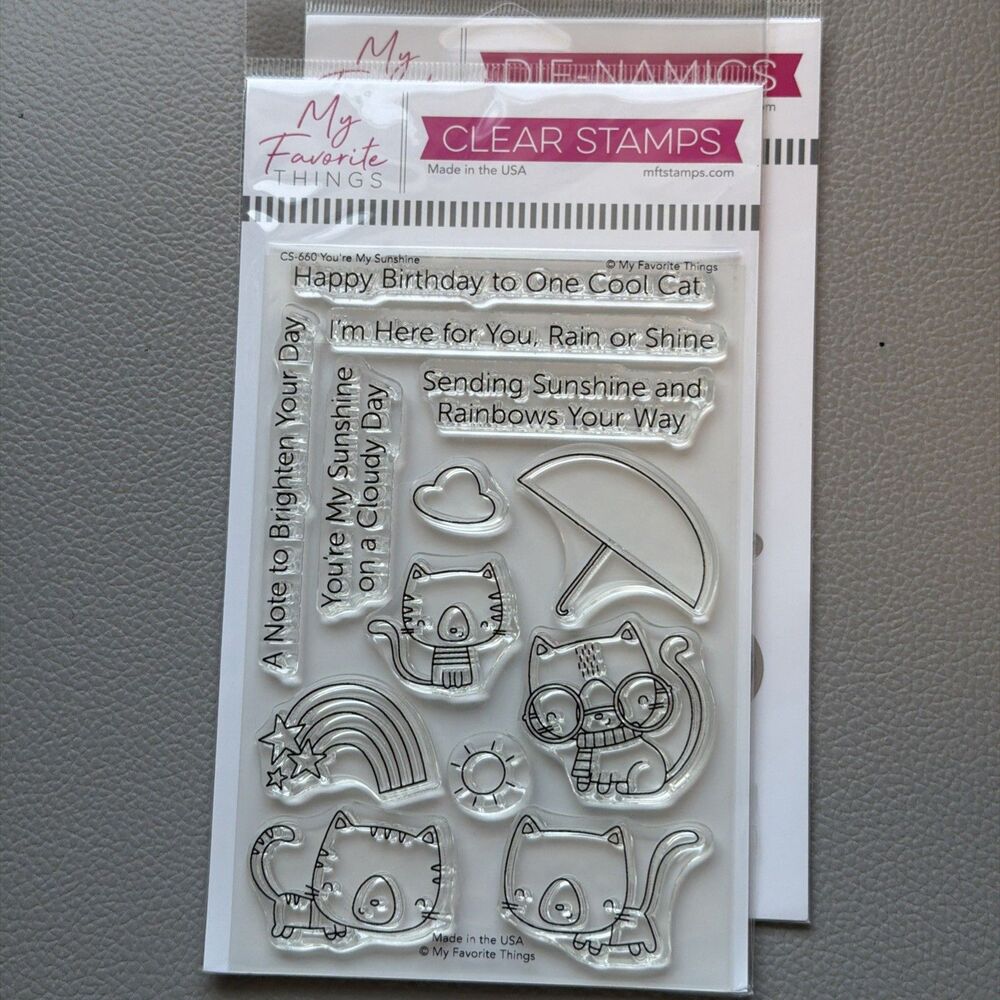 My Favorite Things You're My Sunshine Stamp & Die-namics Sets CS-660 Retired
